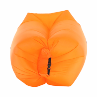 Nafukovací sedací vak/lazy bag LEBAG, oranžová