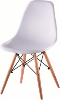 Plastová židle CINKLA 2 NEW, bílá