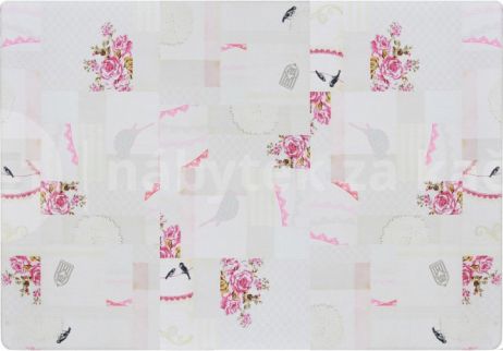 Koberec, vzor romantic, 80x120, ADELINE