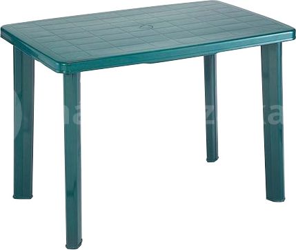 Plastový zahradní stůl Faretto zelený