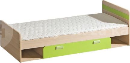 Postel komplet EGO L13, jasan/zelená, 80x190