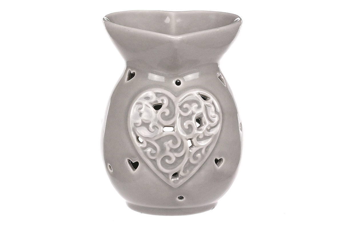 Levně Porcelánová aroma lampa ARK3521-GREY