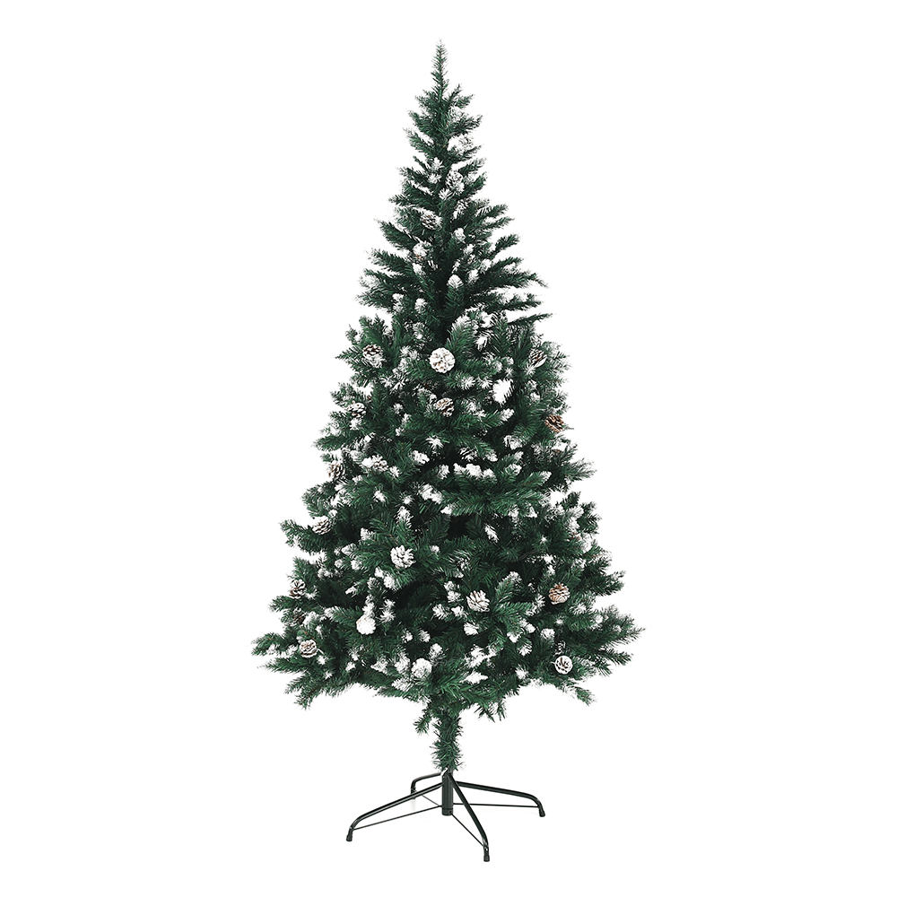 Levně Vánoční stromek se šiškami, posněžený, 180 cm, CHRISTMAS TYP 4