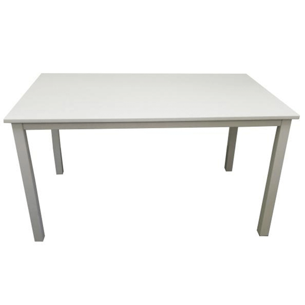 Levně Jídelní stůl, bílá, 110 cm, ASTRO
