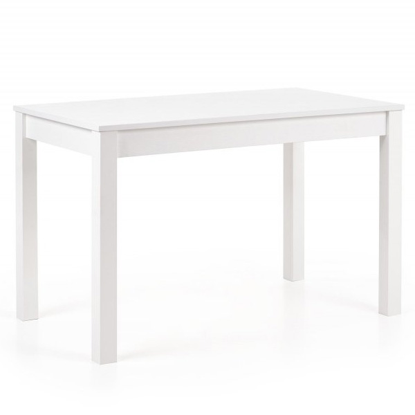 Jídelní stůl Ksawery, bílý - bílá - MDF