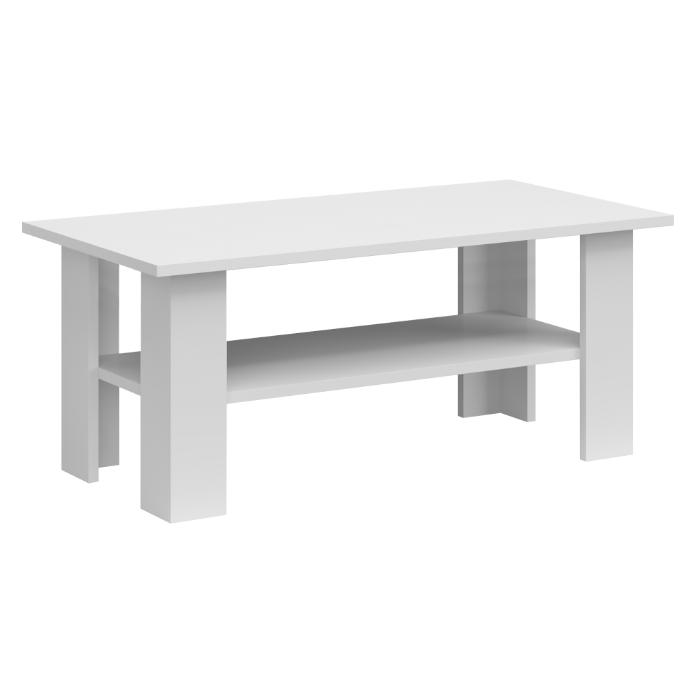 Levně Konferenční stolek 120, bílá, JOLK