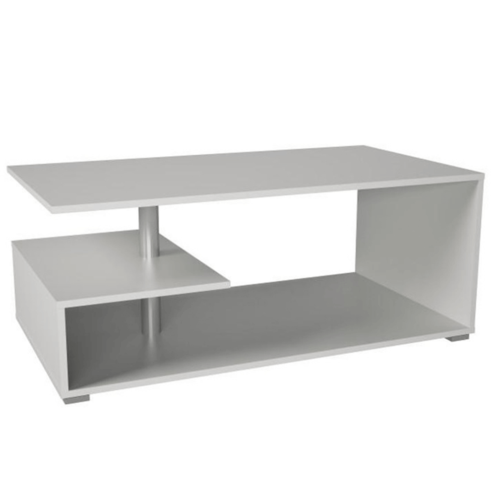 Levně Moderní konferenční stolek DORISA, bílá