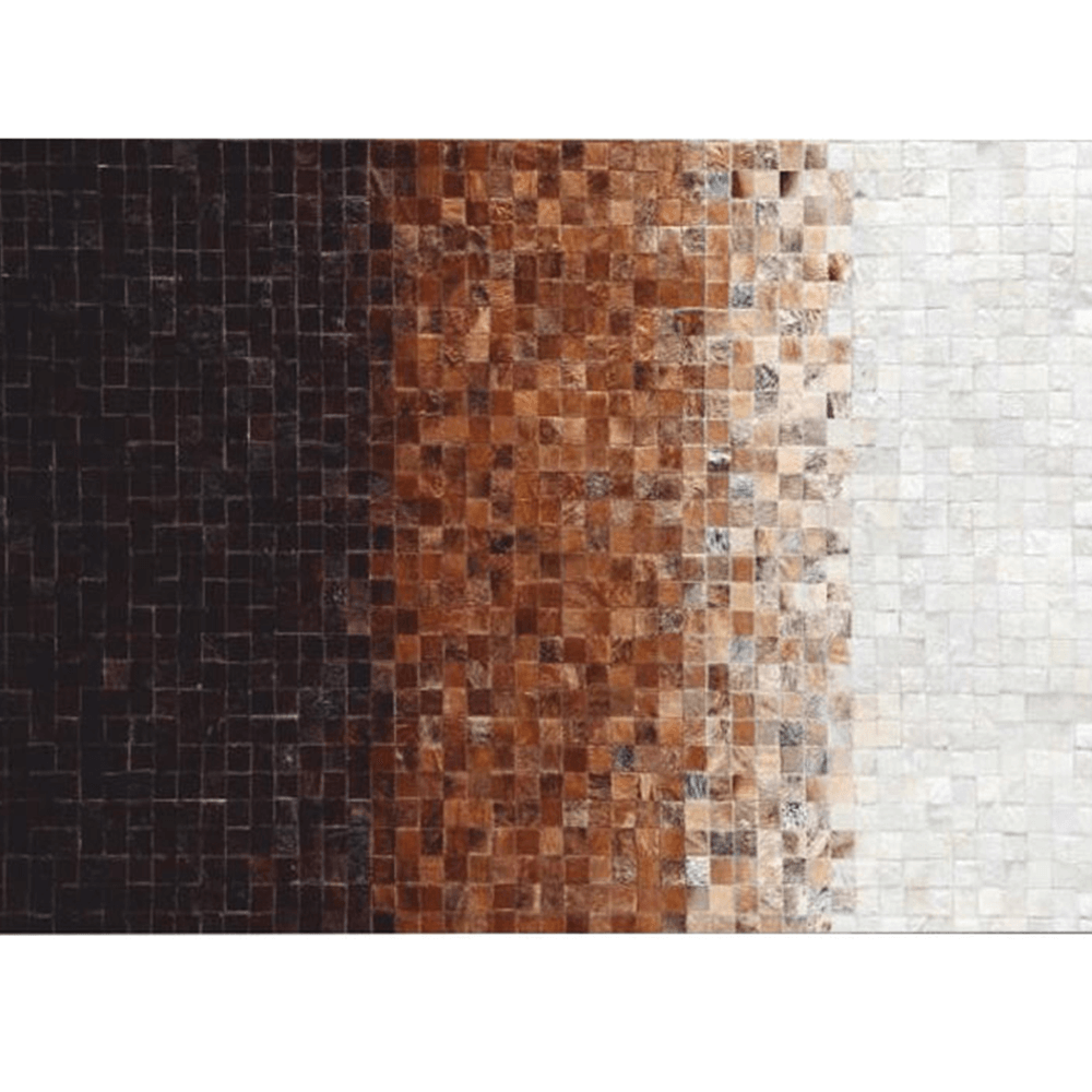 Luxusní koberec KŮŽE Typ7, patchwork, 170x240 cm - Kůže