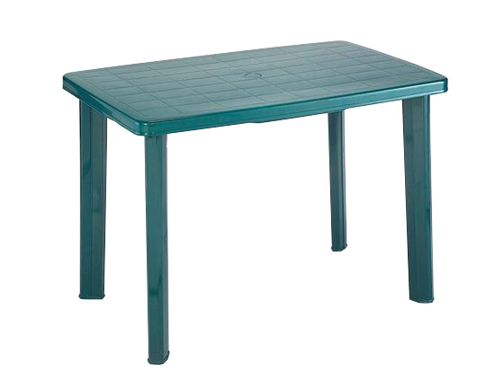 Levně Plastový zahradní stůl Faretto zelený