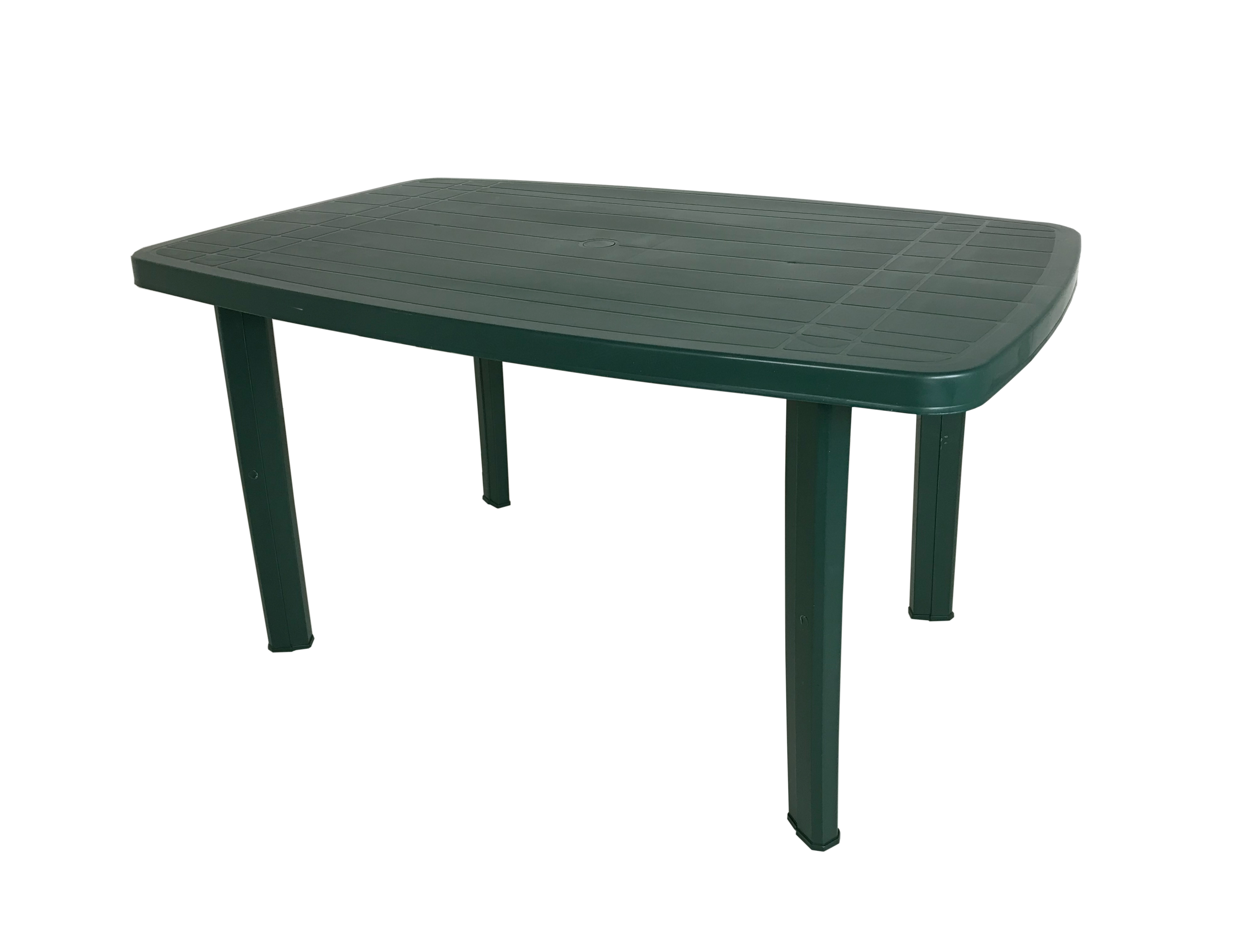 Levně Plastový zahradní stůl Faro zelený