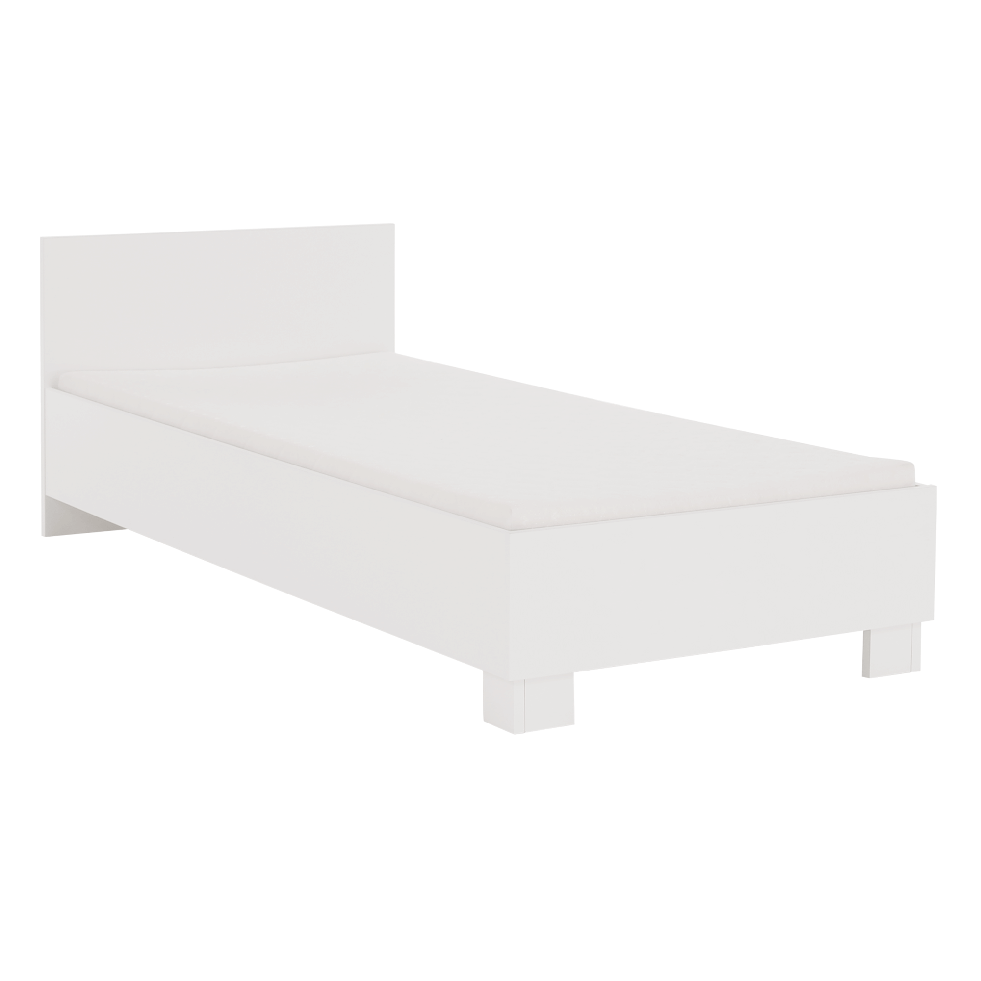 Levně Bílá dětská postel SVEND, 90x200cm