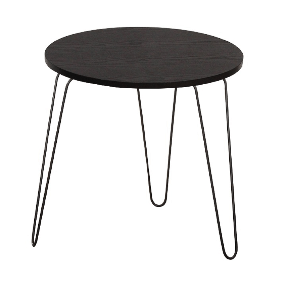 Levně Příruční stolek RONIN, černý dub / černá