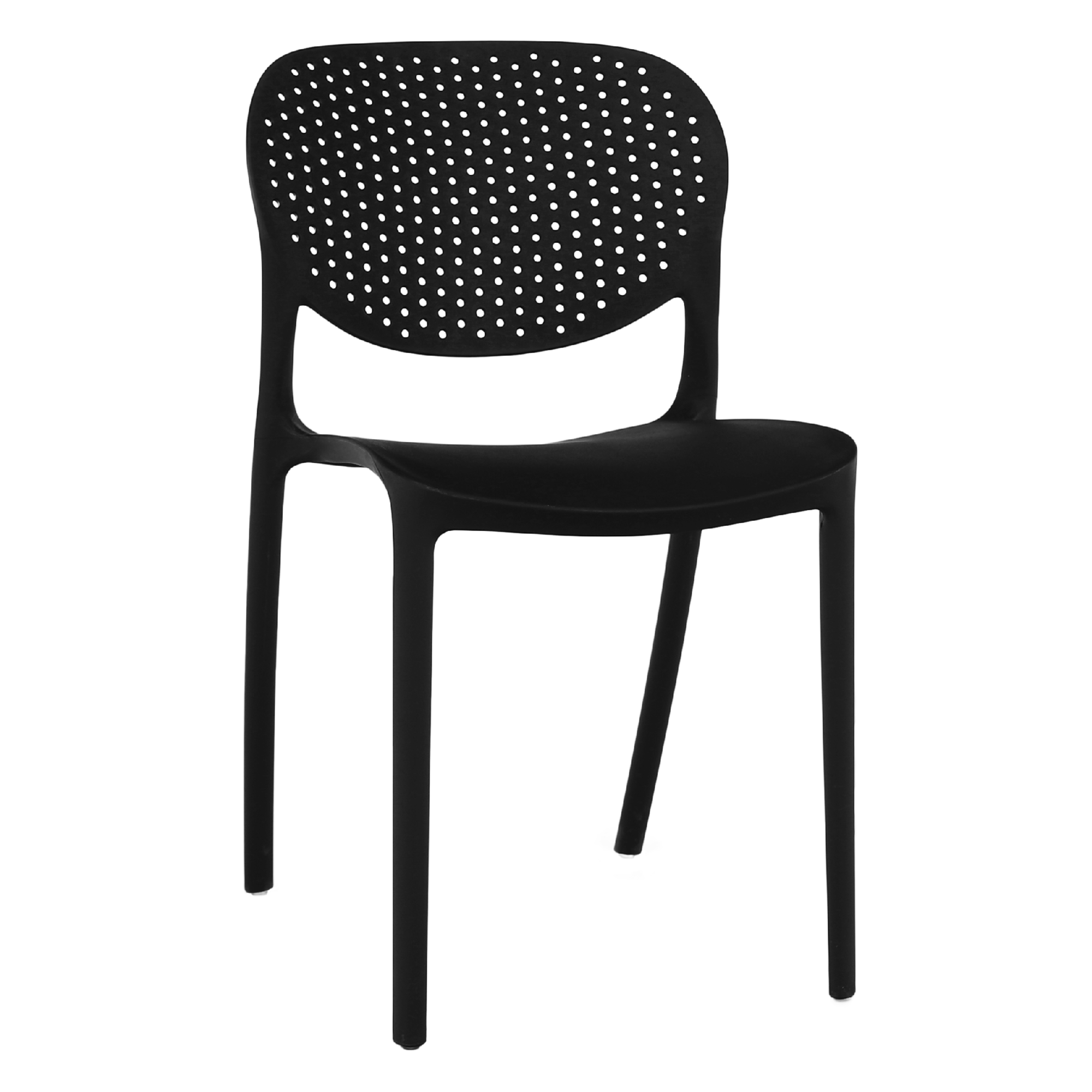 Stohovatelná židle FEDRA new černá.