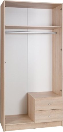 1317/50002-dveřová skříň, dub sonoma, MEXIM