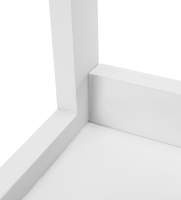 Víceúčelový regál  REON TYP 4 s PC stolem, bílá