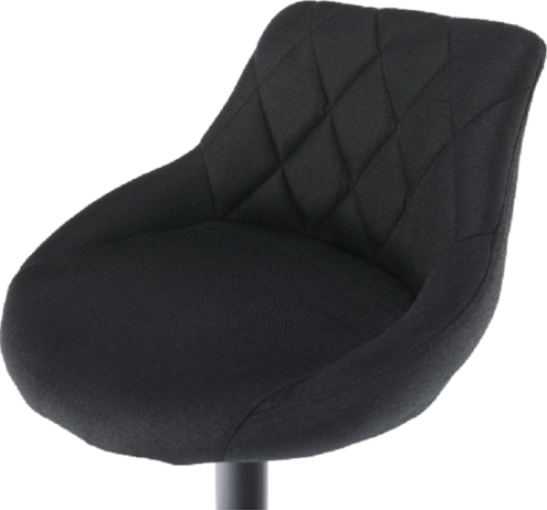 Barová židle, černá, TERKAN