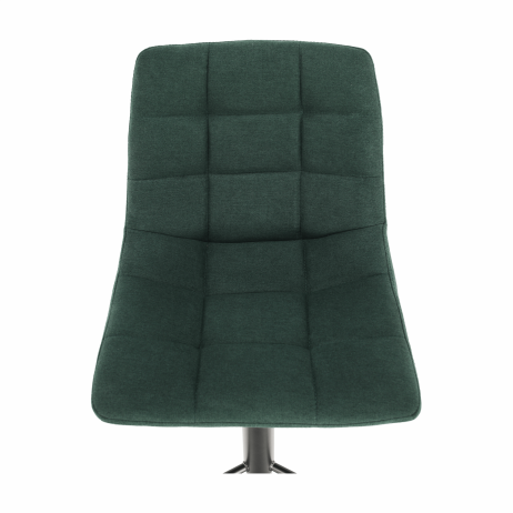 Barová židle  LAHELA, smaragdová / černá