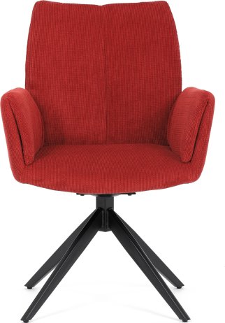Červená jídelní židle HC-993 RED2