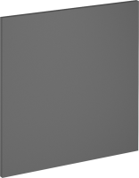 Dvířka na myčku, šedý mat, 59,6x57 cm, LANGEN