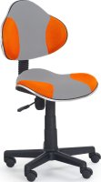 Dětská židle Flash 2 šedo-oranžová