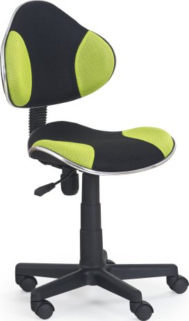 Dětská židle Flash černo-zelená