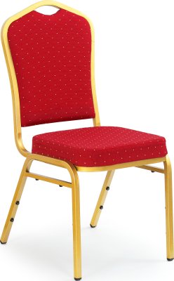 Jídelní židle K66, červená