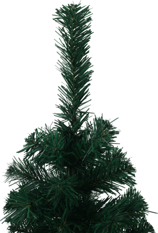 Vánoční stromek s kovovým stojanem, 160 cm, CHRISTMAS TYP 10
