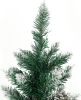Vánoční stromek se šiškami, posněžený, 180 cm, CHRISTMAS TYP 4