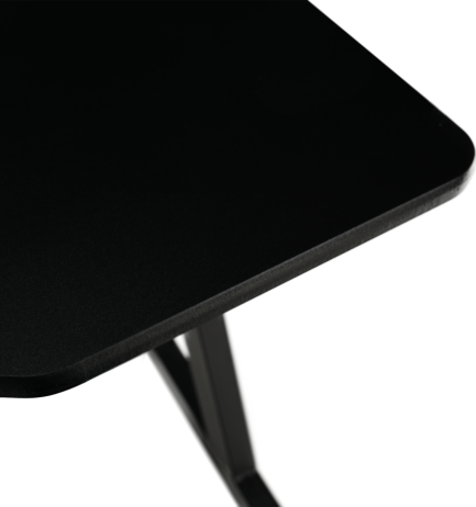 Herní stůl / počítačový stůl, černá / červená, MACKENZIE 140cm