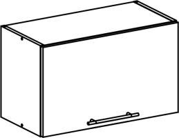 Kuchyňská horní skříňka FABIANA W - 60OK, bílá