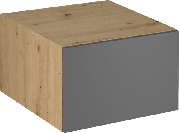 Horní skříňka, dub artisan/šedý mat, LANGEN N60