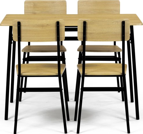 Jídelní set AUT-O2155 OAK 1+4