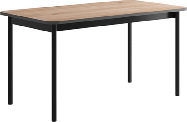 Jídelní stůl, dub jaskson hickory/grafit, BERGEN BL140
