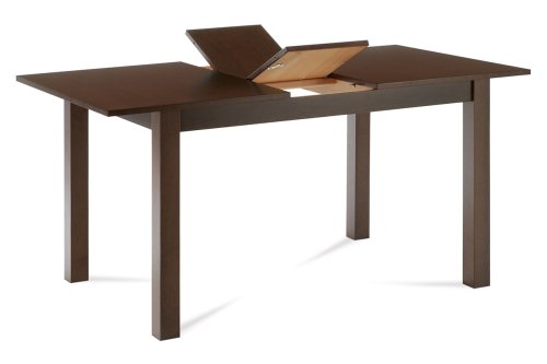 Jídelní stůl rozkládací 120+30x80x75 cm, barva ořech