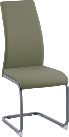 Jídelní židle NOBATA, olivově zelená/šedá