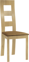 Jídelní židle FARNA, světle hnědá/dub medový