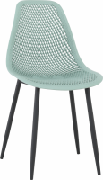 Jídelní židle TEGRA, zelená/černá