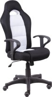Kancelářská židle SENON, černá/bílá