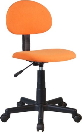 Kancelářská židle SALIM, černá / oranžová