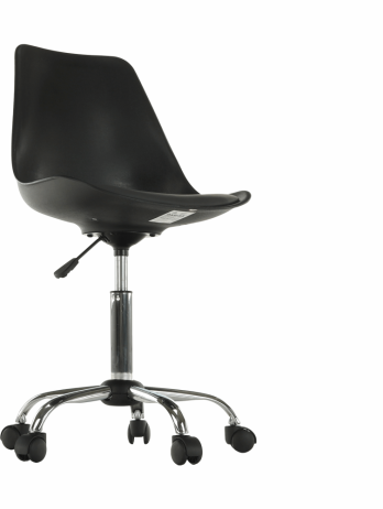 Kancelářská židle DARISA, černá / tmavě šedá
