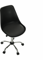 Kancelářská židle DARISA, černá / tmavě šedá