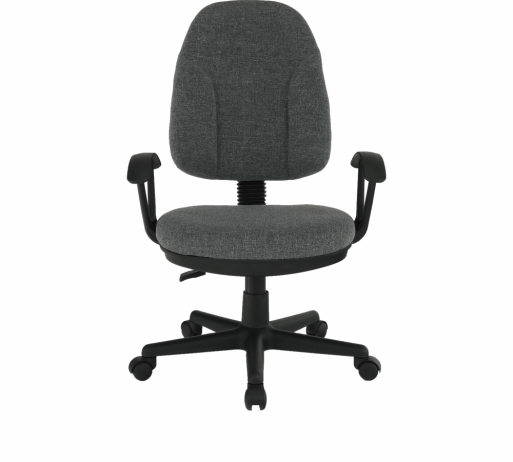 Kancelářská židle DEVRI, šedá látka