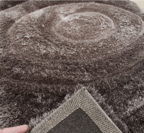 Kusový koberec VANJA, šedý vzor, 170x240 cm