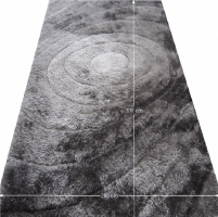 Kusový koberec VANJA, šedý vzor, 200x300 cm