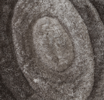 Kusový koberec VANJA, šedý vzor, 200x300 cm