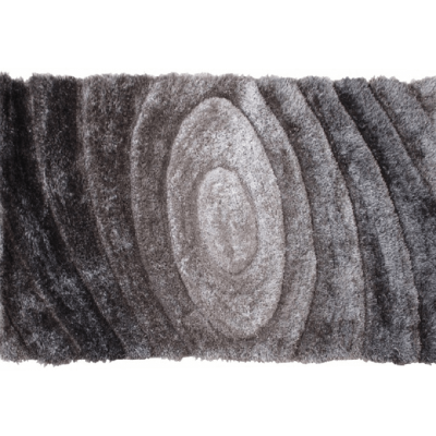 Kusový koberec VANJA, šedý vzor, 80x150 cm
