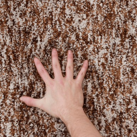 Kusový koberec TOBY 170x240 cm, světlehnědý melír
