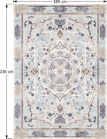 Vícebarevný koberec FEMI, 160x230 cm