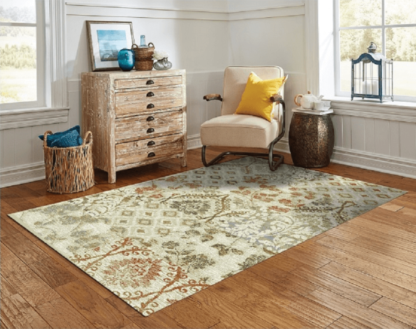 Vícebarevný kusový koberec TAMARAI, 67x120 cm