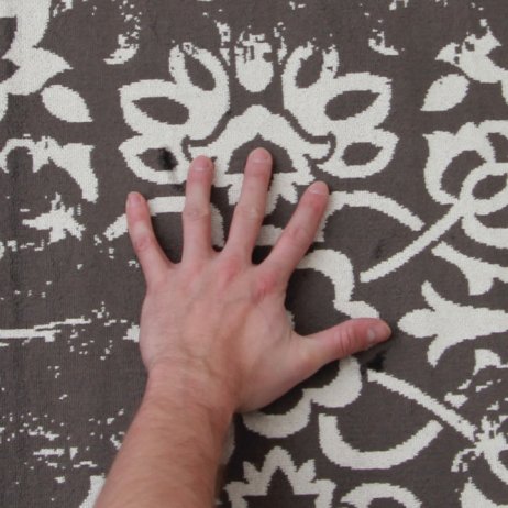 Kusový koberec MORIA, vintage vzor, 67x105 cm